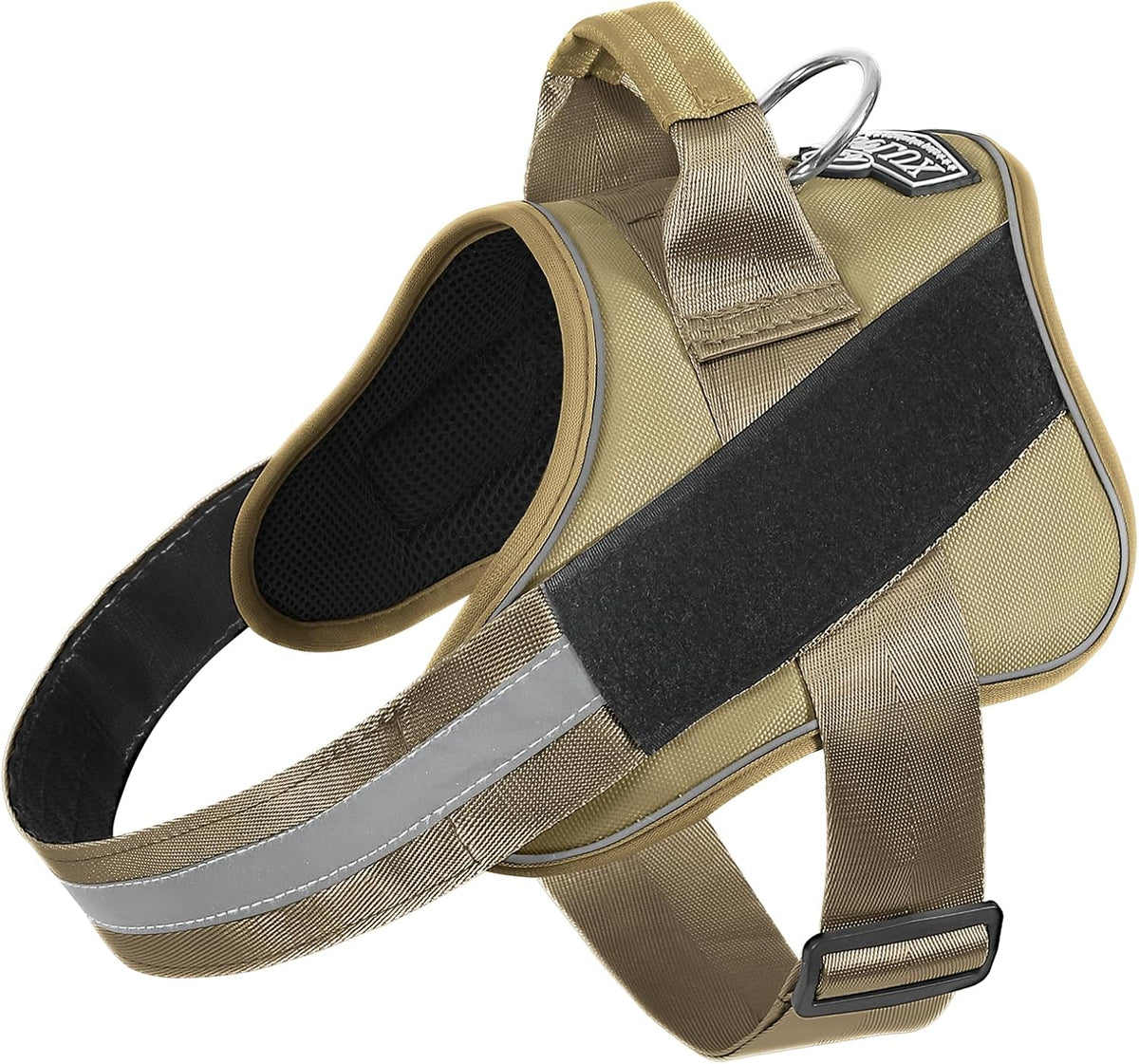Bolux Dog Harness, No-Pull Reflective Dog Vest, Breathable Adjustable Pet Harness with Handle for