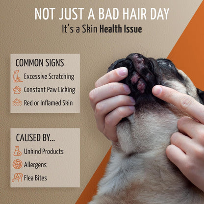 Tauro Pro Line Dog Itchy Skin Relief Cream – Dog Moisturizer for Dry, Itchy Skin – Soothes Itching