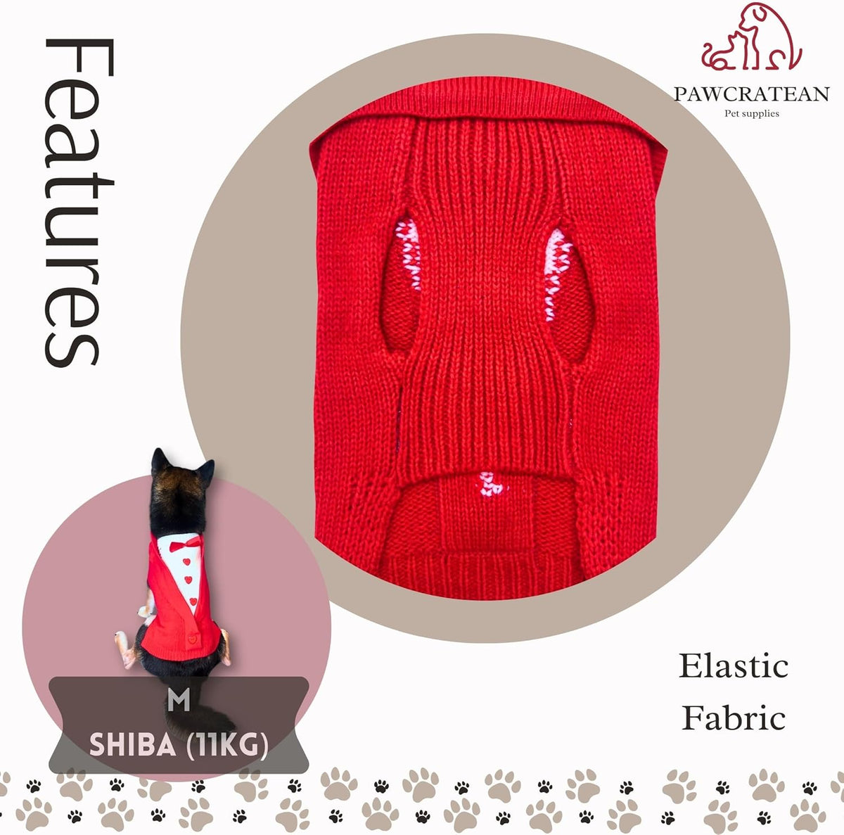 Cute Sweater for Dogs and Cats Soft Flannel Pet Outfit Warm and Cozy Animal Hoodie Small to Large