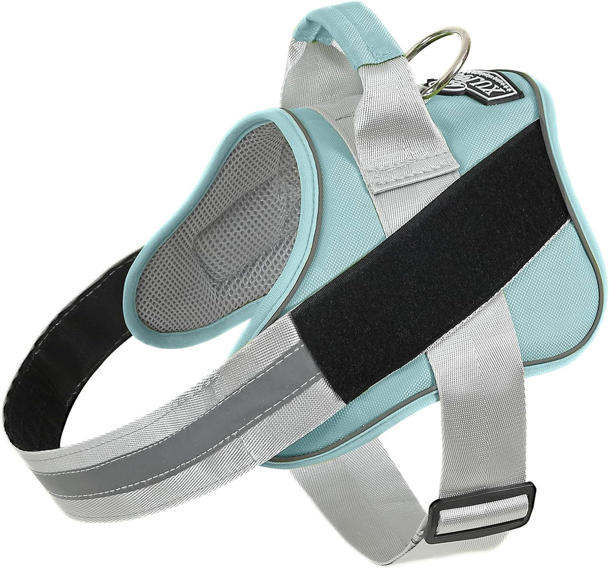 Bolux Dog Harness, No-Pull Reflective Dog Vest, Breathable Adjustable Pet Harness with Handle for