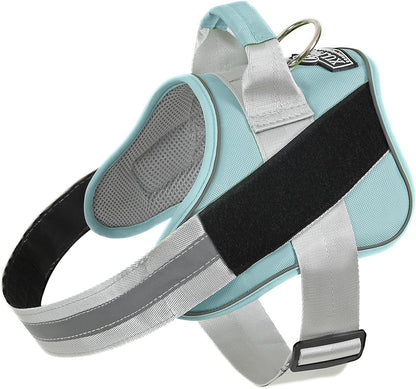 Bolux Dog Harness, No-Pull Reflective Dog Vest, Breathable Adjustable Pet Harness with Handle for