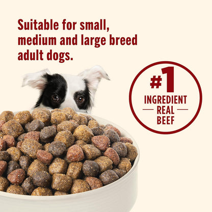 Nutrish Dry Dog Food, Real Beef, Pea & Brown Rice Recipe Whole Health Blend for Adult Dogs, 40 lb.