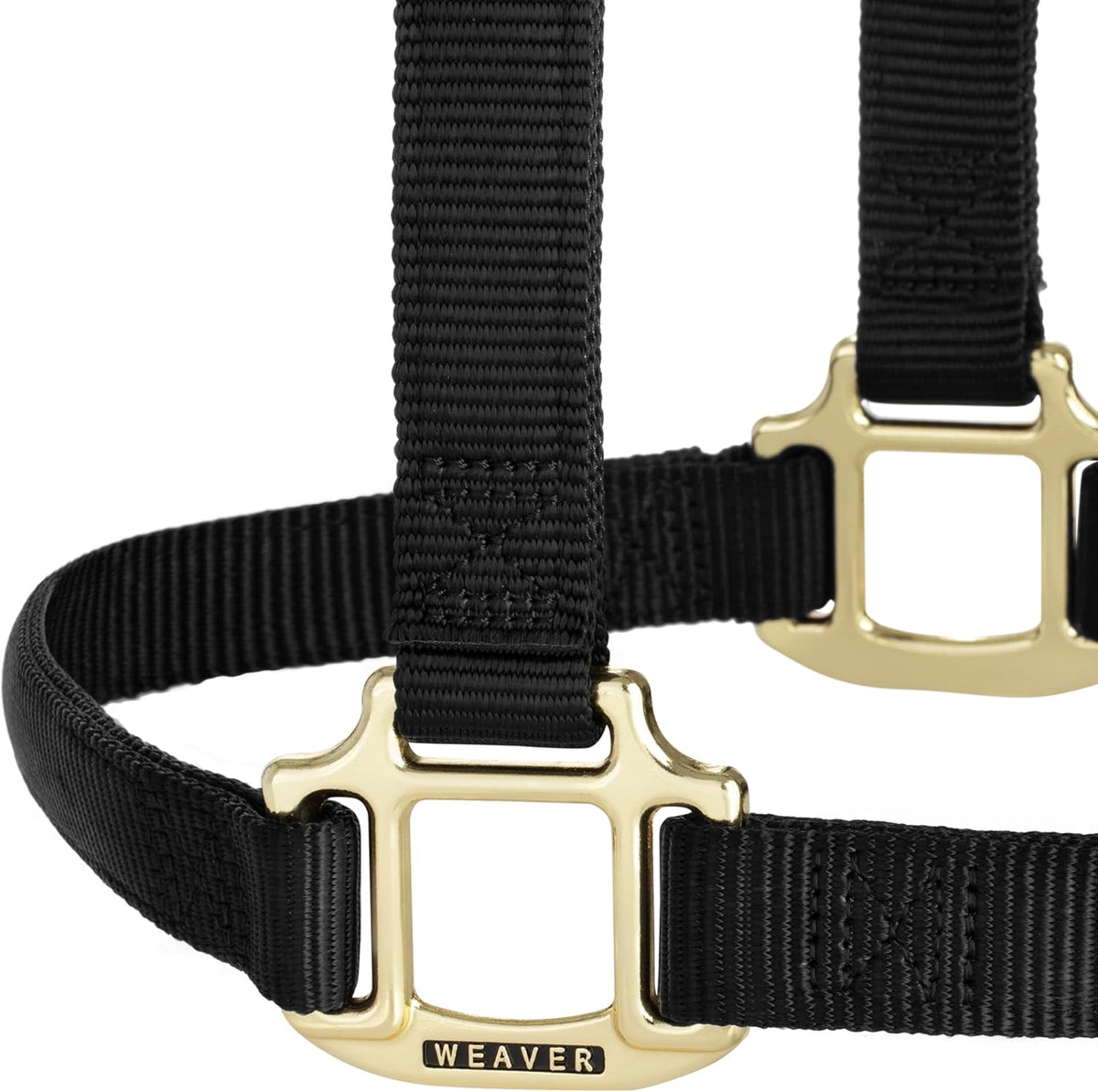 Weaver Equine Nylon Horse Halter, Triple-Ply Cheek Design, Original Non Adjustable Halters for
