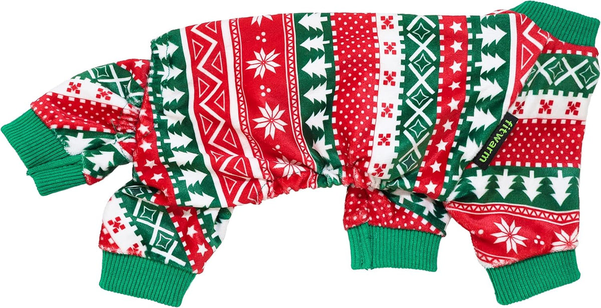 Fitwarm Dog Christmas Outfit, Dog Pajamas, Dog Winter Clothes for Small Dogs Boy Girl, Pet Ugly