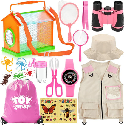 TOY Life Kids Explorer Kit with Bug Catcher for Kids, Bug Catching Kit with Bug Toys, Kid Safari