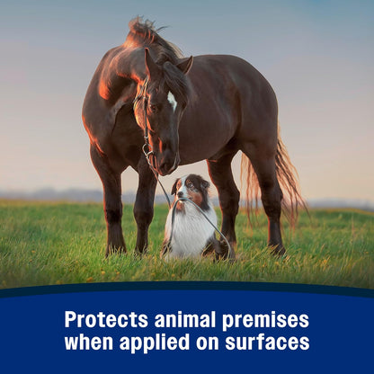 Farnam Repel-X Ready-To-Use Fly Spray, Insecticide And Repellent For Horses And Dogs, 32 Fluid