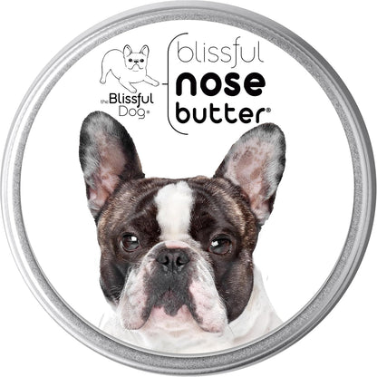 The Blissful Dog Pied French Bulldog Nose Butter, Versatile Dog Nose Balm for Dry Nose, Handcrafted