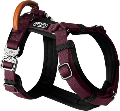 MADE TO ROAM Premium Explorer Harness - Y-Shaped Dog Harness with Adjustable Durable Nylon, Soft