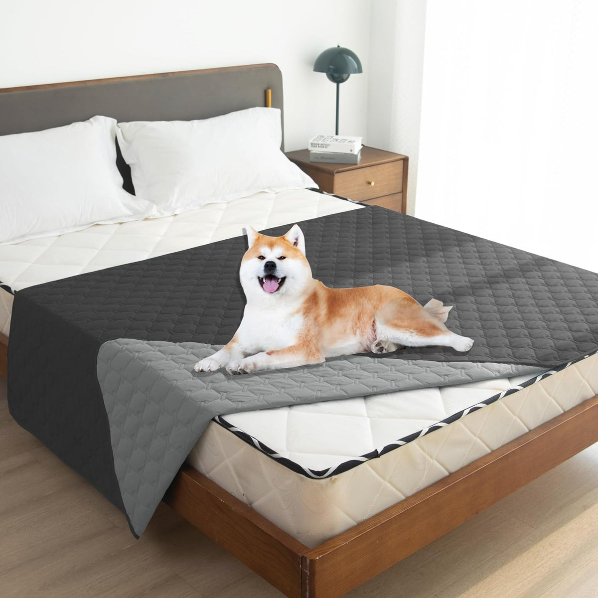 gogobunny 100% Double Sided Waterproof Dog Blanket Soft Pet Bed Cover Reversible Protect Furniture