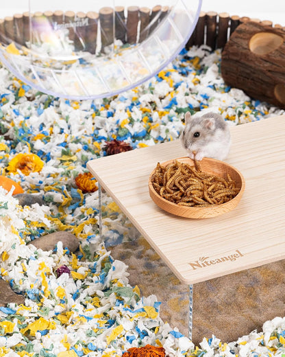 Niteangel Small Animal Snack & Treats - Small Critter Natural Treat for Dwarf Syrian Hamsters