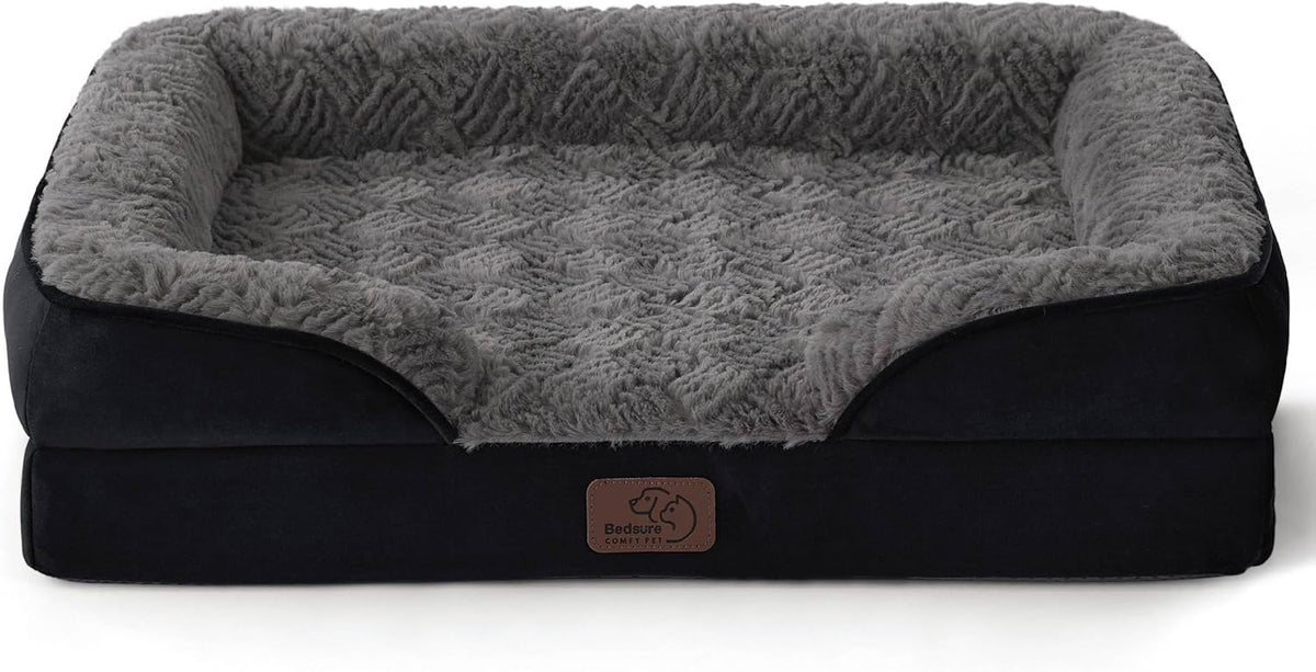 Bedsure Orthopedic Dog Beds for Small Dogs - Washable Small Dog Cat Bed Waterproof, Comfort Pet