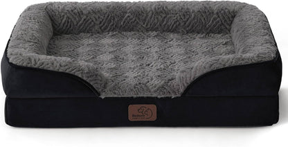 Bedsure Orthopedic Dog Beds for Small Dogs - Washable Small Dog Cat Bed Waterproof, Comfort Pet