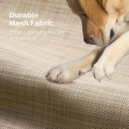 Veehoo Original Outdoor Elevated Dog Bed, Cooling Raised Dog Cot for Large Dogs, Portable Standing
