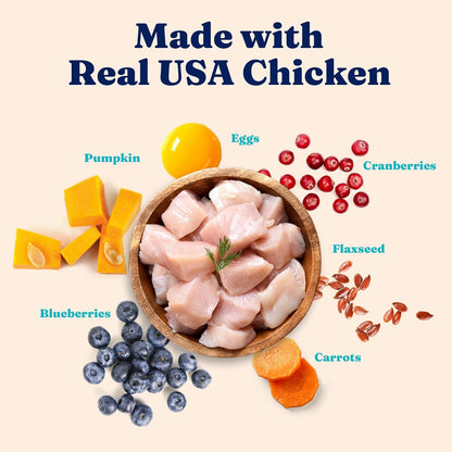 Solid Gold High Protein Dry Cat Food - Grain Free & Gluten Free Chicken Cat Dry Food w/Probiotics
