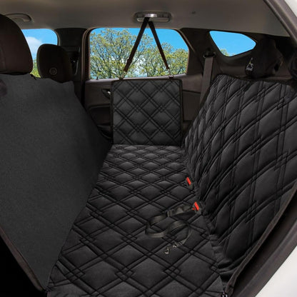 Meadowlark XL Dog Seat Covers Unique Design & Full Car Protection-Doors,Headrests & Backseat. Extra