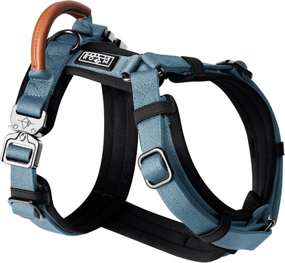 MADE TO ROAM Premium Explorer Harness - Y-Shaped Dog Harness with Adjustable Durable Nylon, Soft