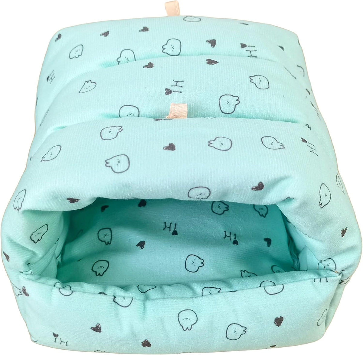 WOWOWMEOW Guinea Pigs Bed,Hamster Bed,Soft Sleep Mat Pad and Warm Cave for
