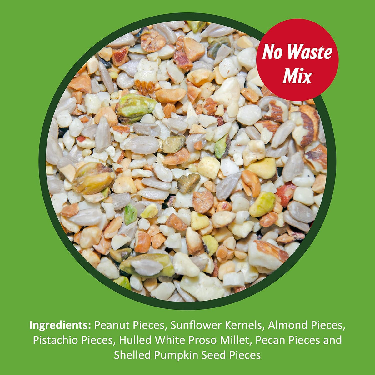 Lyric Fine Tunes No Waste Bird Seed 5 lb. Bag and Lyric Finch Small Songbird Wild Bird Food 5 lb.