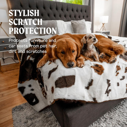 PupProtector Waterproof Throw Blanket for Dogs and Cats, Pet Blanket Cover for Couches, Sofas