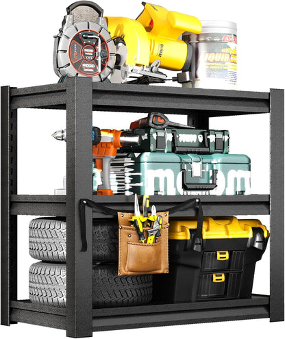 Metal Aquarium Stand with a Adjustable 3-Tier Fish Tank Rack,Tank Not Included,for Home
