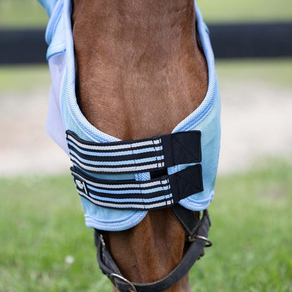 Equinavia Algard Soft Mesh Horse Fly Mask with Ear Protection and 45 UPF Rating | No Eye Irritation