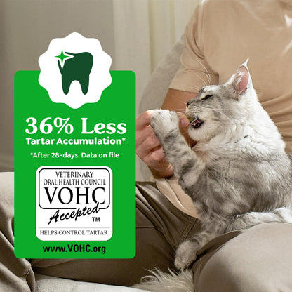 Greenies Feline Natural Dental Cat Treats. Chosen for real quality, fits naturally into modern pet