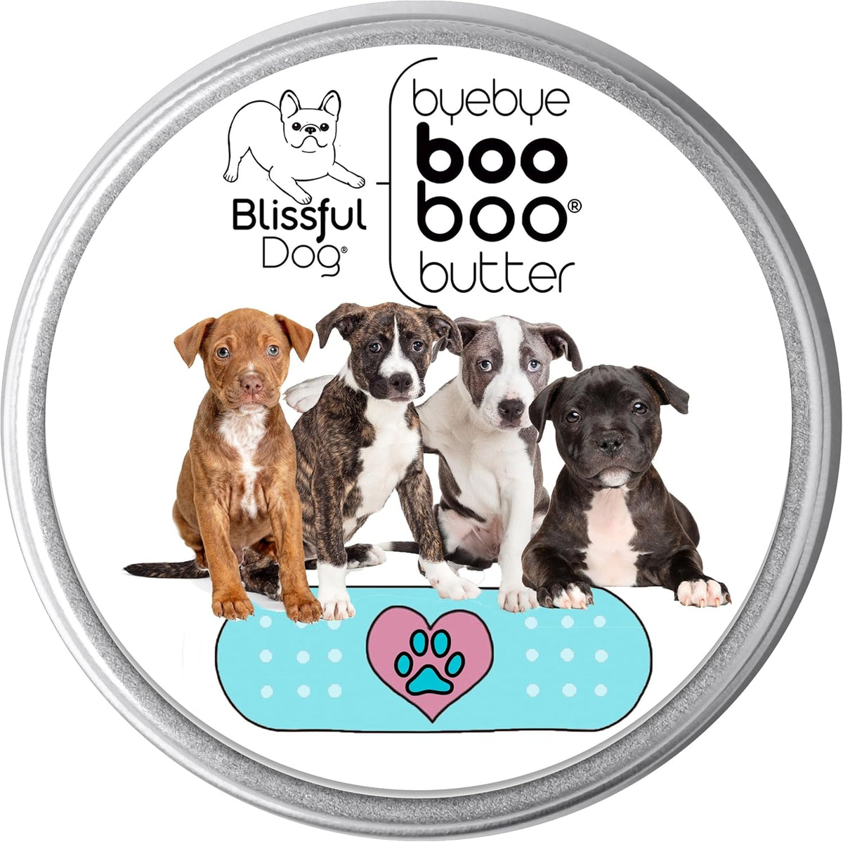 The Blissful Dog Staffordshire Pitbull Terrier Boo Boo Butter, 1-Ounce