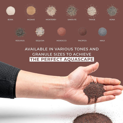 Ultum Nature Systems Controsand Pacifica Gravel (8L) - Small Pebbles for Fish Tank - Planted