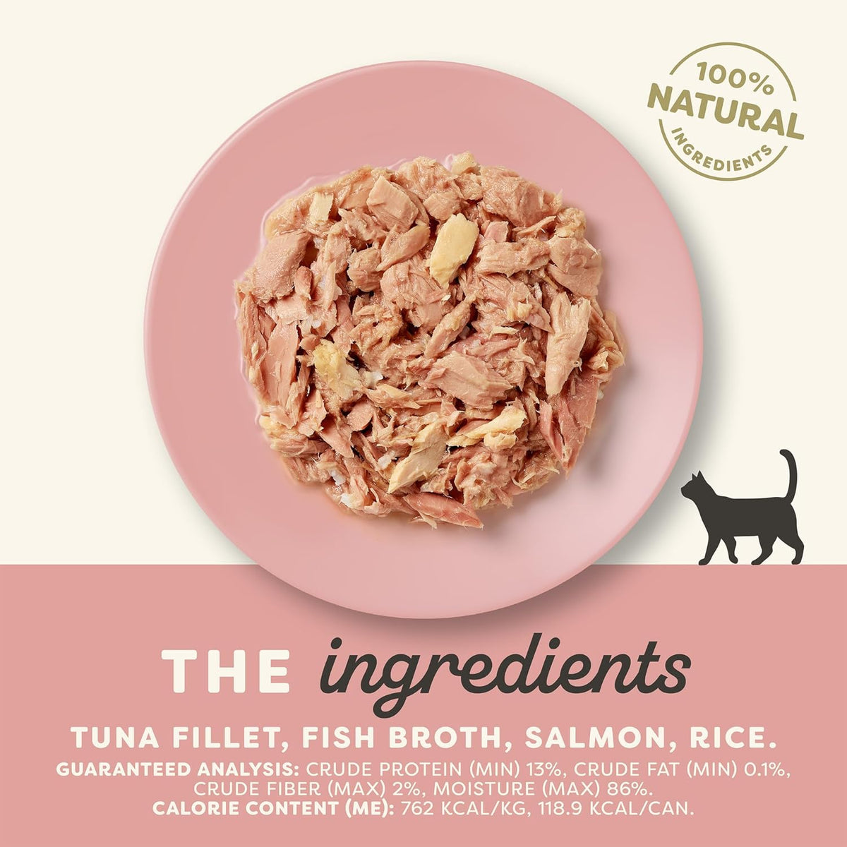 Applaws Natural Wet Cat Food in Broth, Limited Ingredient Canned Wet Cat Food, No Additives, Made