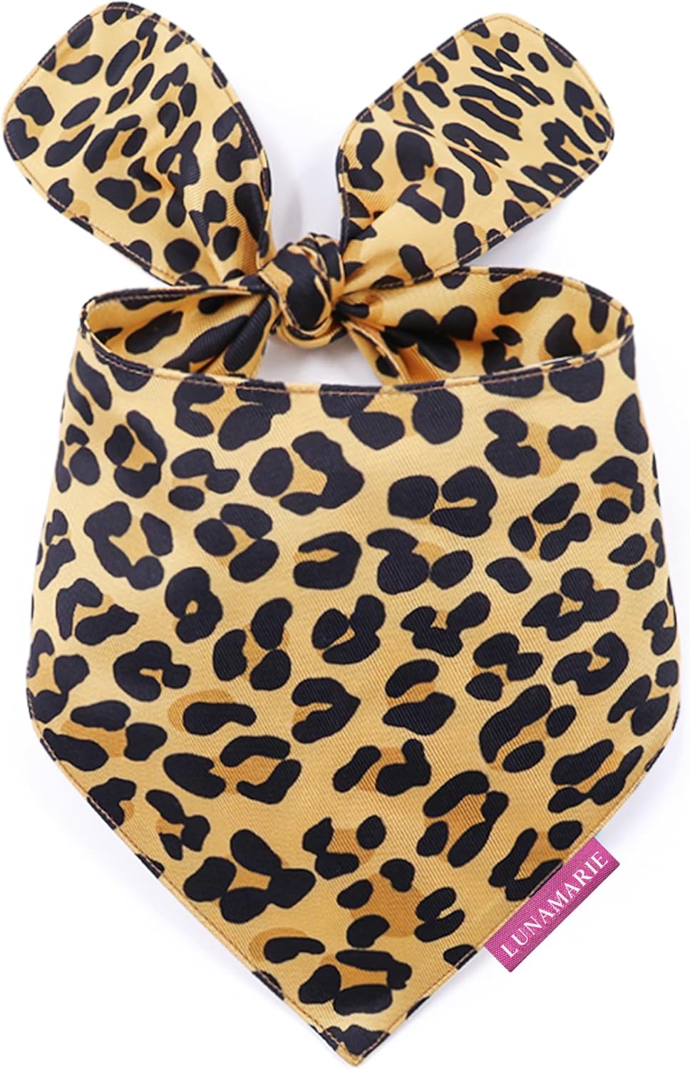 LunaMarie - Luxury Pet Birthday Bandanas -Premium & Silky Poly Fabric | 100% Handmade | Custom