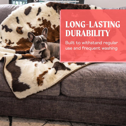 PupProtector Waterproof Throw Blanket for Dogs and Cats, Pet Blanket Cover for Couches, Sofas