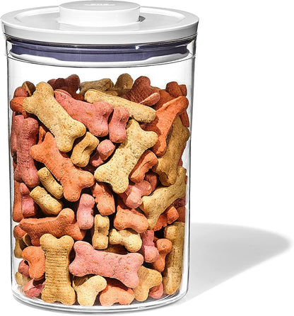 OXO Good Grips Pet POP Container – 3.3 Qt/3.1 L |Ideal for up to 3lbs of Dog Food or 2.5lbs of Cat