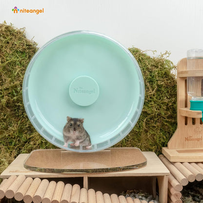 Niteangel Super-Silent Hamster Exercise Wheels: - Quiet Spinner Hamster Running Wheels with