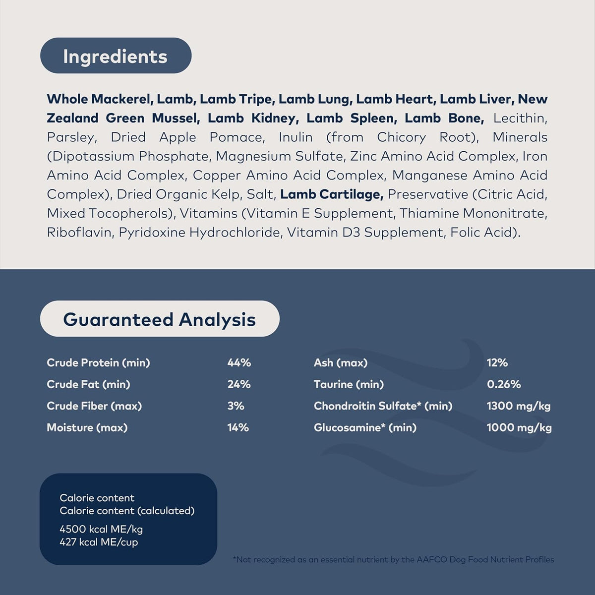 ZIWI Peak Air-Dried Dog Food – Mackerel & Lamb - All Natural, High Protein, Grain Free, Limited