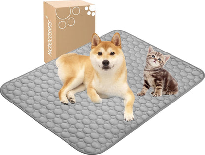 MICROCOSMOS Summer Cooling Mat & Sleeping Pad- Water Absorption Top, Easy Carry, EZ Clean