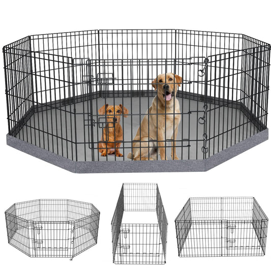 PETIME Foldable Metal Dog Exercise Pen/Pet Puppy. Chosen for real quality, fits naturally into