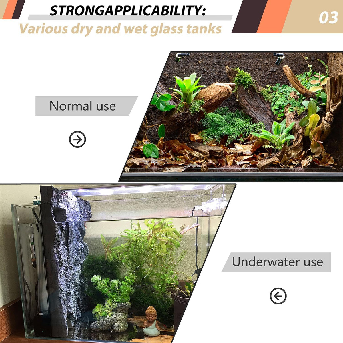 17.7x11.8in Rock Terrarium Background,3D Reptile Tank Background Board,Amphibian Stereo Backdrop