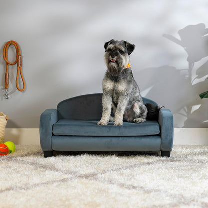 Paws & Purrs Cat Sofa Bed, Pet Couch for Indoor Cats Elevated Cat Beds with Removable Washable