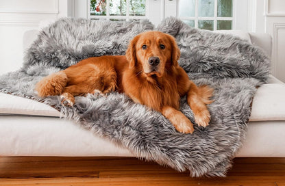 PupProtector Waterproof Throw Blanket for Dogs and Cats, Pet Blanket Cover for Couches, Sofas
