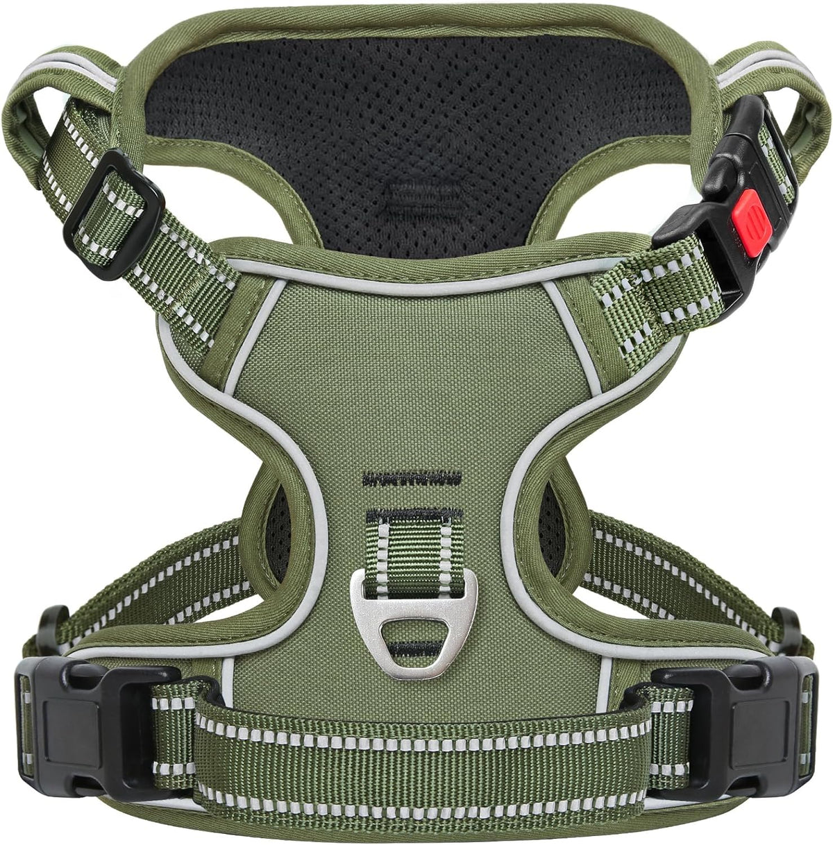 Timos Dog Harness Small Sized, No Pull Pet Harness with Neck Lockable Snap,No Choke Front Clip Dog