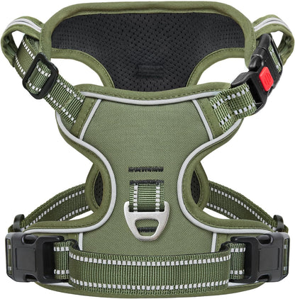 Timos Dog Harness Small Sized, No Pull Pet Harness with Neck Lockable Snap,No Choke Front Clip Dog