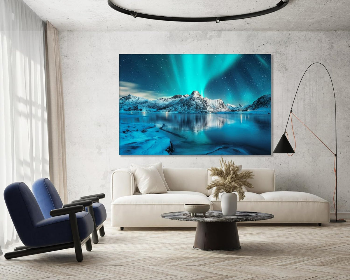 Nature Wall Art Prints - Ocean Forest Mountain Lake Canvas Landscapes - Small to Extra Large Living