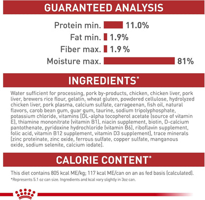 Royal Canin Feline Health Nutrition Adult Instinctive Loaf in Sauce Canned Cat Food, 5.1 oz can