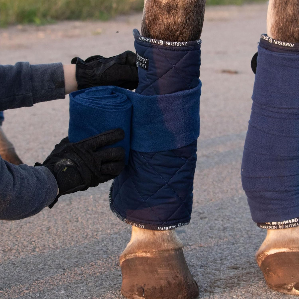Harrison Howard Medicine-Retaining Shock-Absorbing Pressure Sores Prevention Quilted Leg Wraps for