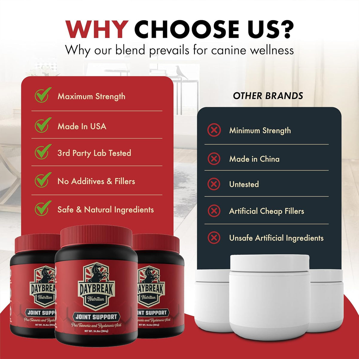 8 in 1 Maximum Strength Equine Joint Supplement - Joint Supplement for Horses - Glucosamine, MSM