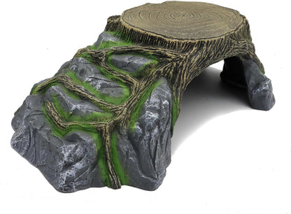 Extra Large Resin Reptile Hideouts Cave Habitat Decor for Reptiles, Amphibians, Fish Tanks and