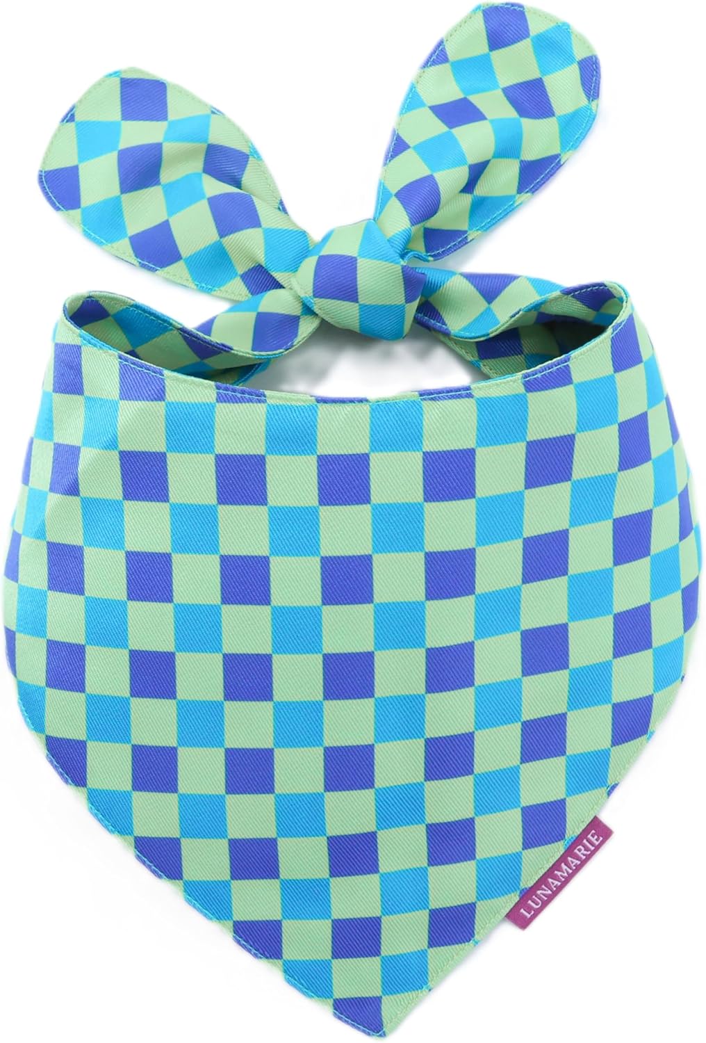 LunaMarie - Luxury Pet Birthday Bandanas -Premium & Silky Poly Fabric | 100% Handmade | Custom