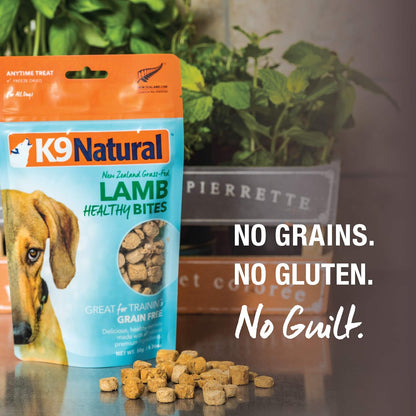 K9 Natural, Freeze-Dried Single Ingredient Dog Treats, High-Value, Low-Calorie Protein Bites for