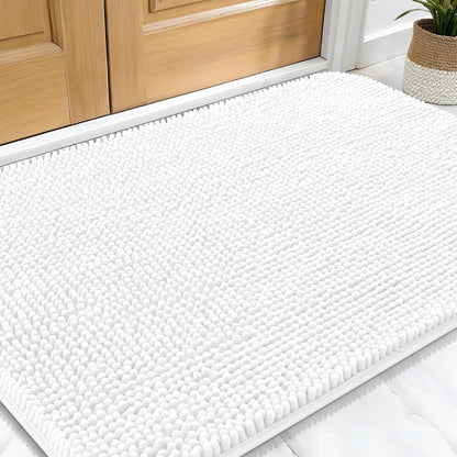 OLANLY Dog Door Mat for Muddy Paws 30x20, Absorbs Moisture and Dirt, Absorbent Non-Slip Washable