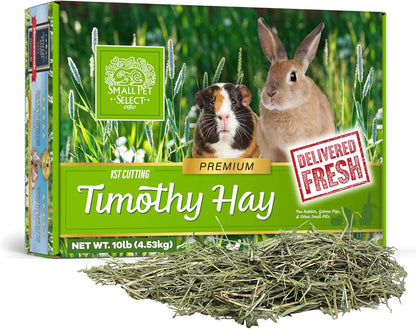 Small Pet Select 1st Cut Timothy Hay Pet Food for Rabbits, Guinea Pigs, and Other Small Animals